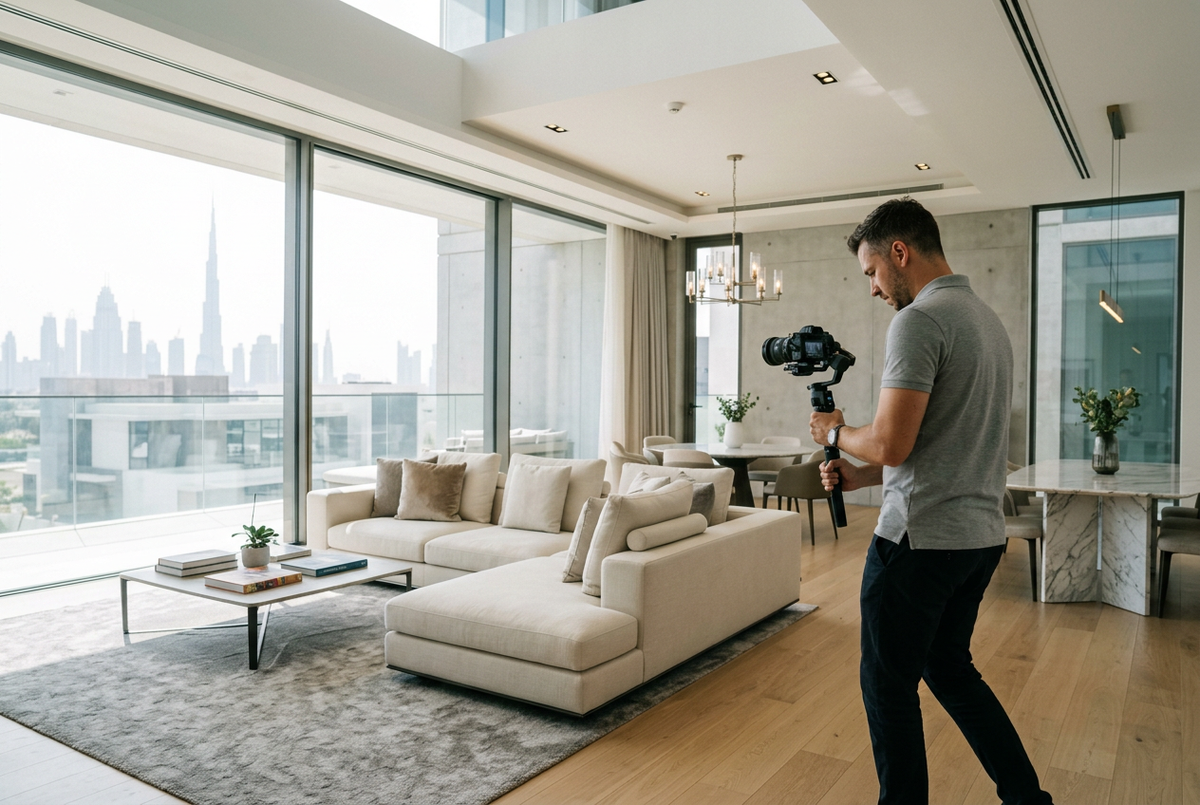 Professional real estate videography of luxury property
