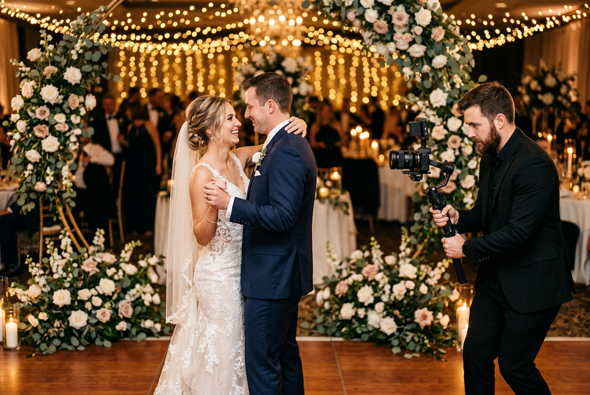 Professional wedding filming and videography
